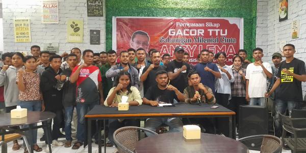 Kaum Milenial Gacor Timor Tengah Utara Deklarasi Dukung Ansy Lema jadi Cagub NTT