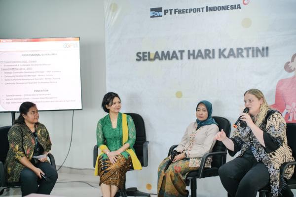 Peringati Hari Kartini , Tiga Srikandi Freeport Indonesia Ajak Perempuan Terus Kembangkan Potensi