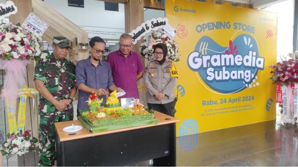 Tingkatkan Literasi di Daerah, Gramedia Buka Store di Subang