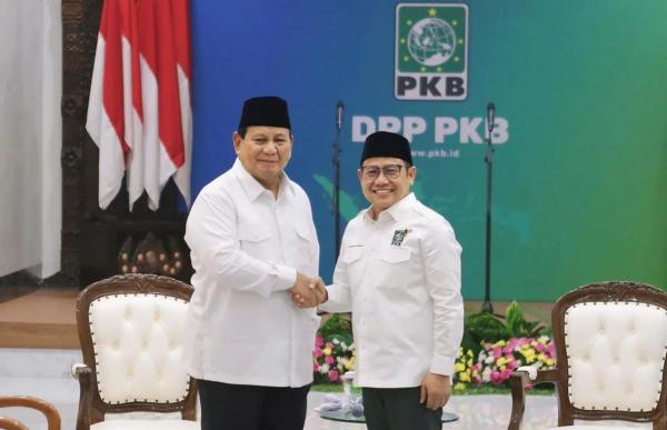 Prabowo Menerima Tawaran Cak imin Untuk Bekerja Sama Membangun Bangsa