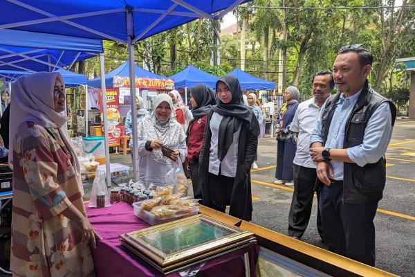 Pelataran BPN Kota Depok Dipadati UMKM Lokal, Pelaku Usaha Minta Waktu Bazar Diperpanjang