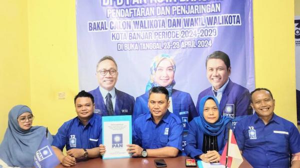 PAN Kota Banjar Buka Panjaringan Bacawalkot untuk Pilkada 2024, Bukan Kader Bisa Daftar