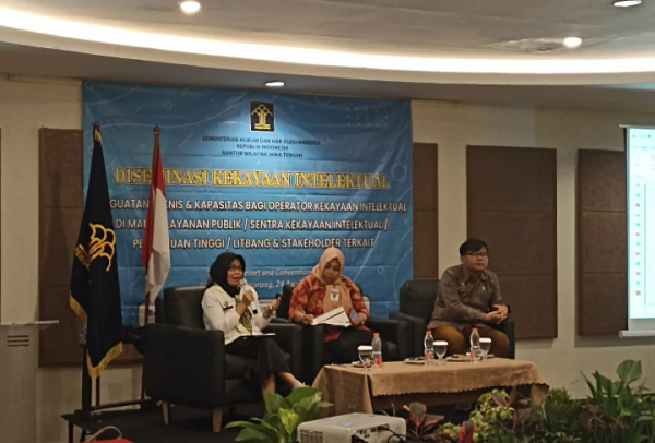 Kanwil Kemenkumham Jateng Latih Operator Kekayaan Intelektual di Wilayah Jawa Tengah