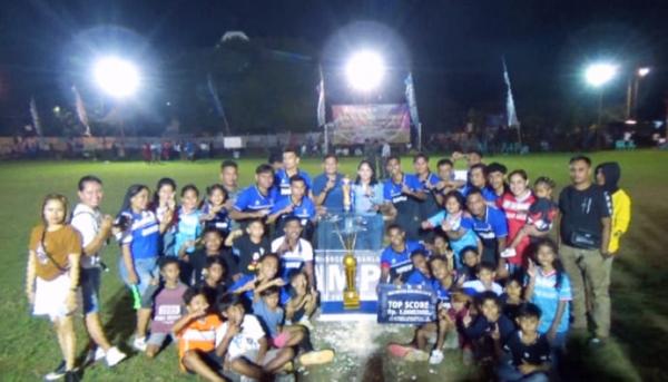 Sinar Oeledo FC Meraih Gelar Juara dalam Turnamen Sepak Bola Mini Soccer Danlanud El Tari Cup II