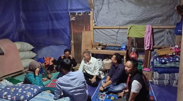 Wabup Cianjur Blusukan ke Permukiman Pengungsian Pasca Gempa 2 Tahun Silam