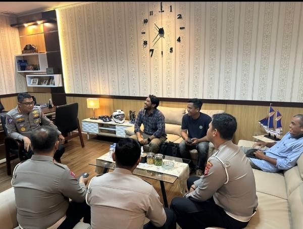 Dirlantas Polda Sulbar Terima Kunjungan Tim RTMC, Sinergi Tingkatkan Keselamatan Berlalu Lintas