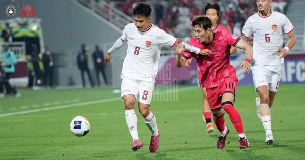 Hasil Indonesia U-23 Vs Korsel: Garuda Muda Unggul 2-1 di Babak Pertama Piala Asia U-23 2024