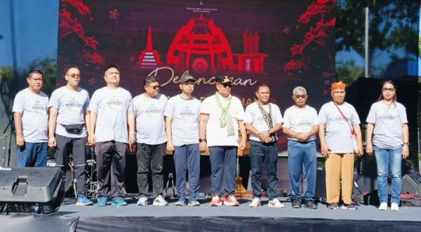 KPU Kota Kupang Launching Tahapan Pilkada 2024