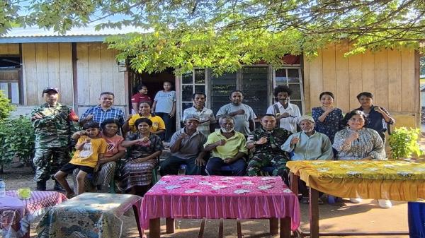 Kunjungi Desa Lewobunga Flores Timur, Kecerdasan Kolonel Simon Petrus Kamlasi Diuji