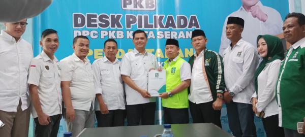 Ikut Penjaringan Bakal Calon Walikota Serang di PKB Wahyu Jahidi Siap Bawa Perubahan