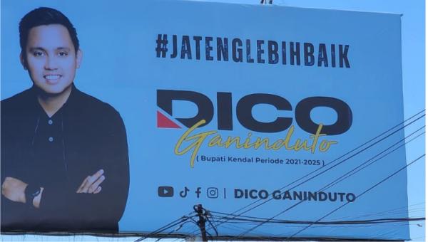 Baliho Dico Ganinduto Banjiri Jateng, Pakar Politik: Kandidat Kuat!