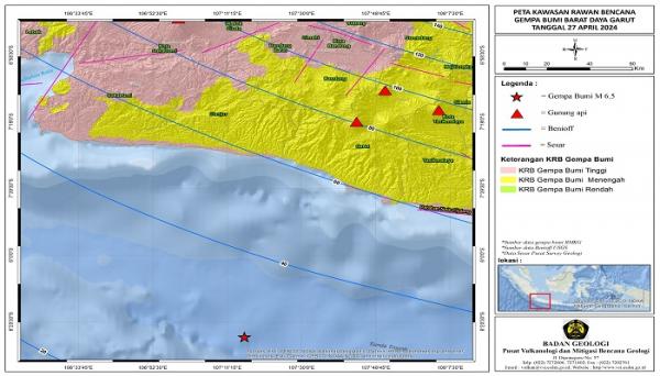 Analisis Geologi Kejadian Gempa Bumi di Jabar Selatan: Akibatkan Gerakan Tanah