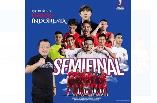Yok Nonton Bareng Gubernur Jambi Al Haris Semifinal Piala Asia U-23 2024