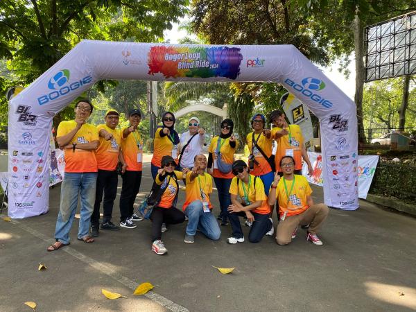 Pesepeda Bogor Raya Bergembira dalam Gelaran Bogor Loop Blind Ride 2024