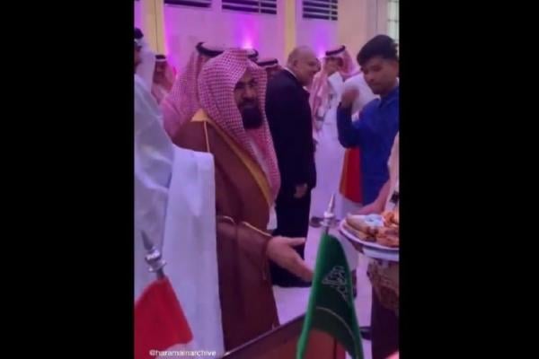 Saat Imam Masjidil Haram Syekh Sudais Bertanya Mana Indomie di Konferensi Internasional di Riyadh  