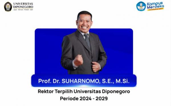 Rektor Baru Undip Prof Suharnomo Komitmen Tak Naikkan UKT 2024