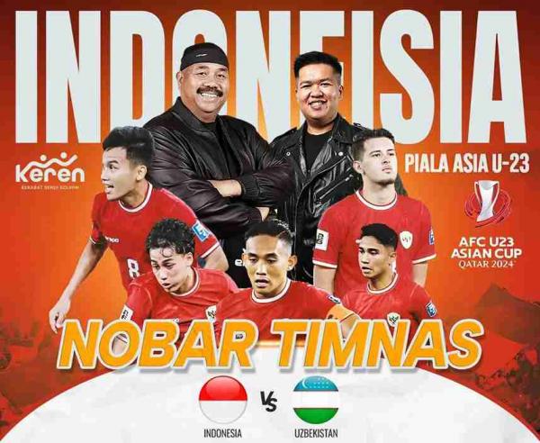 Edi Damansyah-Rendi Solihin Dukung Penuh Gelaran Nobar Timnas Indonesia vs Uzbekistan