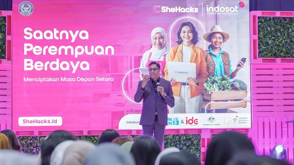 Menteri Pemberdayaan Perempuan dan Perlindungan Anak Apresiasi Peluncuran SheHacks 2024 Dari Indosat