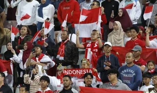 Suporter Garuda Muda Kecewa, Timnas Indonesia Kebobolan