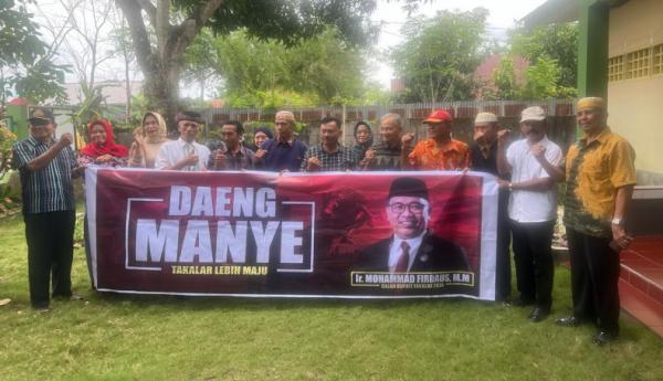 Daeng Manye Dapat Dukungan Pensiunan TNI di Pilkada Takalar