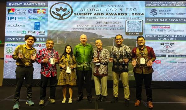 Implementasi CSR dan ESG yang Unggul, Kilang Pertamina Internasional Sabet 14 Penghargaan di Vietnam