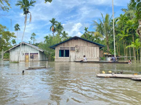 Pasca Banjir, Warga Barapasi Mulai Kembali Melaksanakan Rutinitas