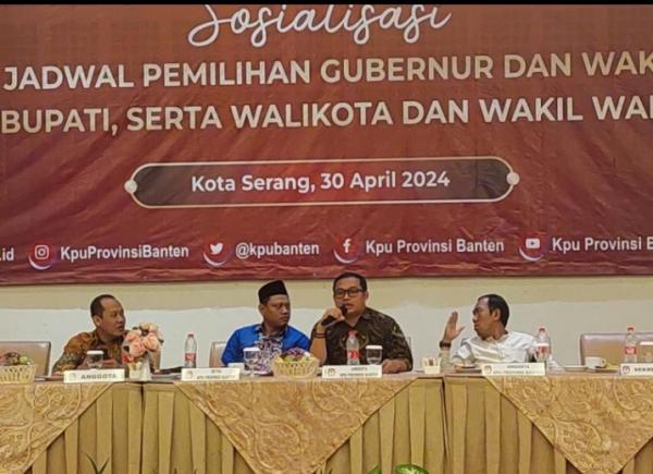Untuk Calon lndepeden Maju Pilkada, KPU Banten: Wajib Kantongi 663 Ribu KTP