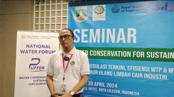Komunitas Safety Banten Gandeng Sefactor! Adakan Seminar Metode Pengelolaan Air Limbah Industri