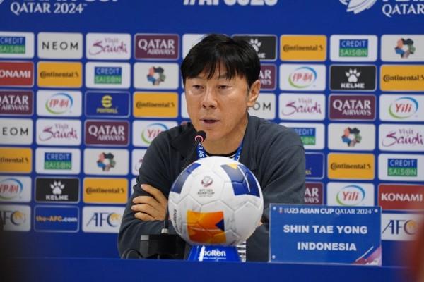Timnas Indonesia U-23 Optimis Kalahkan Irak dengan 2 Kunci, Kata Shin Tae-yong