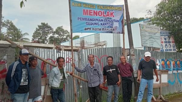 Nasib Buruh Proyek Mangkrak Kantor BPS Kota Banjar, Ini Kata KSPSI