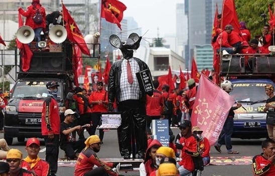 Tuntut Omnibus Law, May Day 2024 Seluruh Buruh Indonesia Bakal Turun Ke Jalan