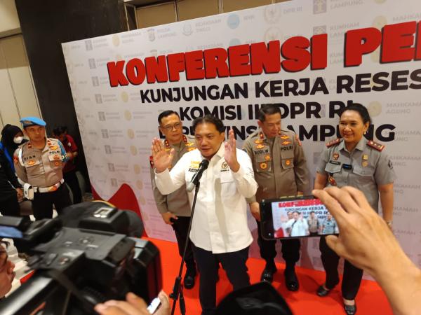 Kapolda Lampung Bersiap Tindaklanjuti Atensi Komisi III DPR RI