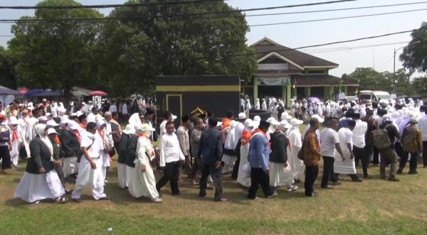1150 Jemaah Calon Haji Subang Ikuti Bimbingan Manasik Haji di Gedung Islamic Center