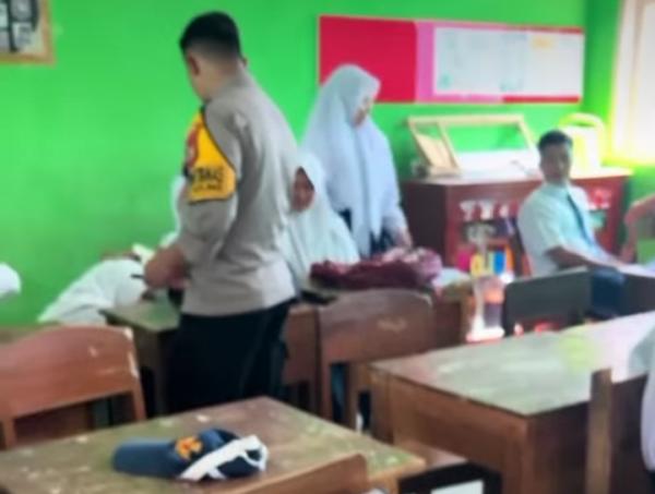 Polisi Razia Kosmetik di Sekolah Lampung Tengah Picu Debat di Media Sosial