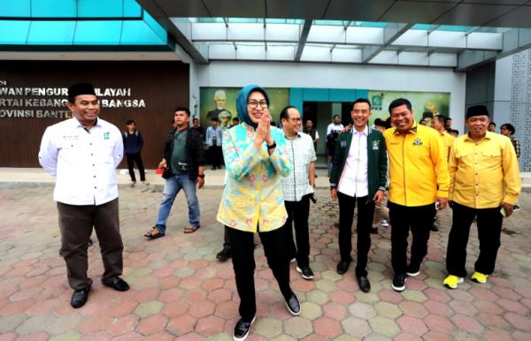 Daftar Bacagub Banten, Airin Sebut Sehati Warna Tosca PKB Banten