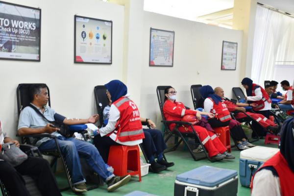 Kembali Gelar Donor Darah,  GM RU VI: Setetes Darah Menyelamatkan Satu Jiwa