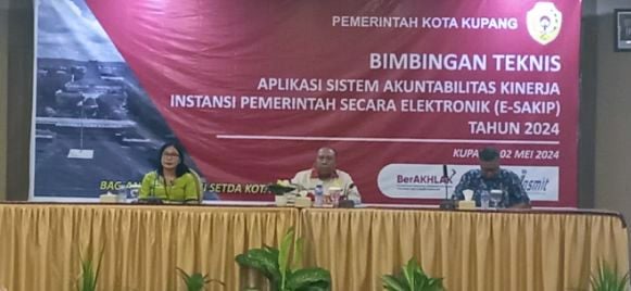 Bagian Organisasi Setda Kota Kupang gelar Bimbingan Teknis E- Sakip 2024