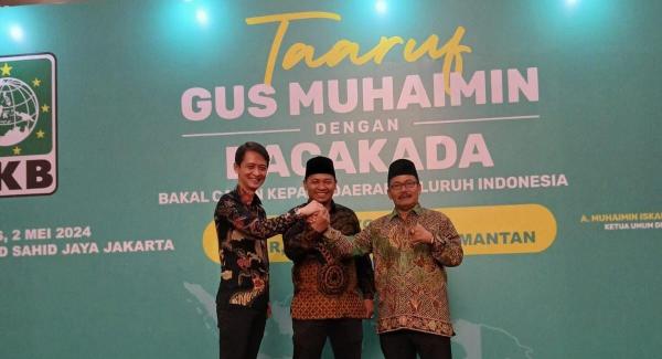 Atet Handiyana Sihombing Temui Cak Imin, Kode akan Diusung PKB di Pilkada Kota Banjar 2024?