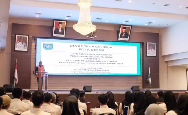 Kadisnaker Kota Depok, Sidik Mulyono : 260 Warga Ikut Pelatihan Kerja Semester I Tahun 2024