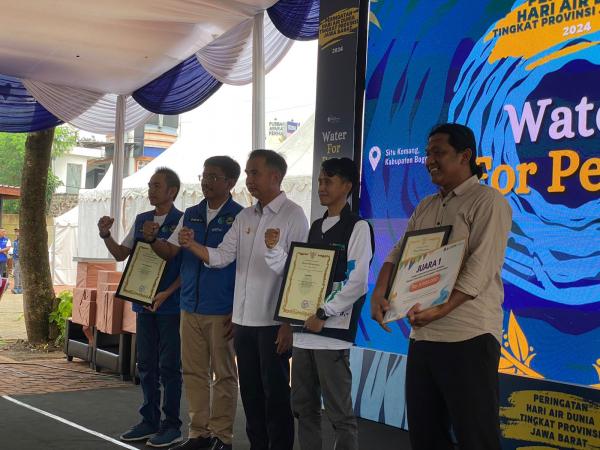Pj Gubernur Jawa Barat Hadiri Peringatan Hari Air Dunia di Setu Kemang Bogor
