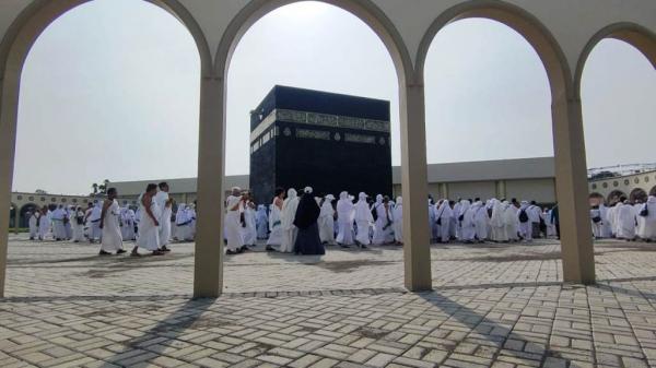 Ratusan Jemaah Calhaj Boyolali Praktek Manasik Haji