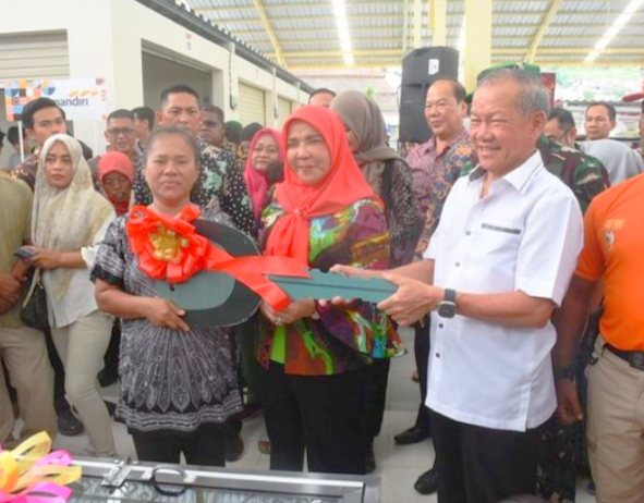 Pasar Raya Lebak Budi Resmi Dibuka, Dorong Pertumbuhan UMKM di Bandar Lampung