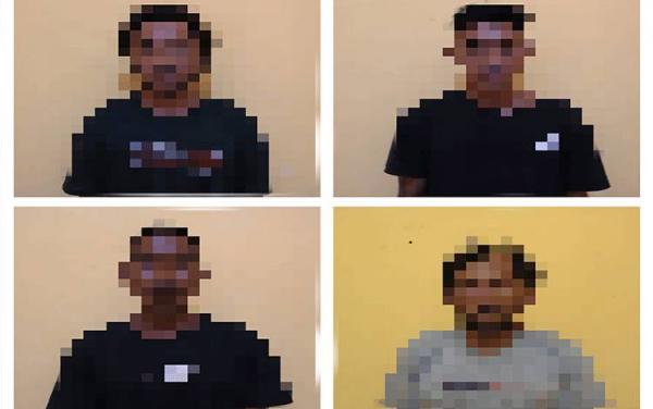 Empat Pria Serang Polsek Pangkalan Banteng Menggunakan Sajam