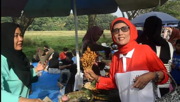 DR. Nurul Hidayah Ambil Formulir Calon Wakil Bupati Pringsewu Gencar Sosialisasi di Kegiatan Kuliner