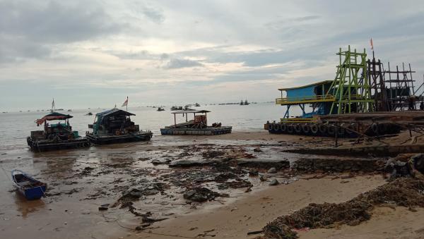 Diduga Big Bos Luar Bangka Selatan Kuasai Pembelian Bijih Timah Ilegal di Perairan Sukadamai Toboali