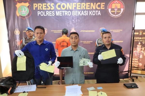 2 Kali Pecahkan Kaca Mobil Warga Bekasi, Residivis Kasus Pencurian di Palembang Ditangkap