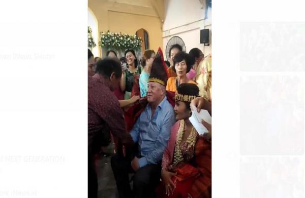 Viral Pernikahan Bule Australia Marga Purba dengan Gadis Batak Boru Sitanggang di Simalungun
