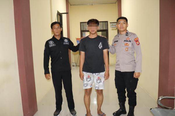 Pulang Kampung, Buronan Pencuri Handphone Ditangkap Polisi