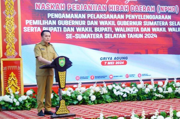 Dana Pengamanan Pelaksanaan Penyelenggaraan Pilkada 2024 di Sumsel, TNI Rp 20 M dan Polri Rp51 M