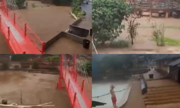 Banjir Bandang Terjang Objek Wisata Pemandian Air Panas Pariban Karo, Tak Ada Korban Jiwa